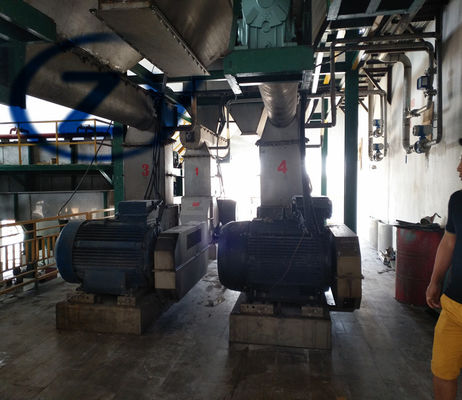 آلة طحن الكسافا الطازجة Rasper كامل الفولاذ المقاوم للصدأ 35t / H 55kw الطاقة