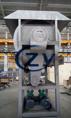 آلة نشا البطاطس الصناعية الفولاذ المقاوم للصدأ 304 الترشيح الطبل الروتاري