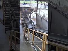 20 طن / ساعة الخزف استخراج المسامير 30kw كاسافا الطازج سلك الشاشة