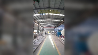 مقشرة دوارة مدمجة متعددة الأعاصير وعالية الكفاءة من الفولاذ المقاوم للصدأ