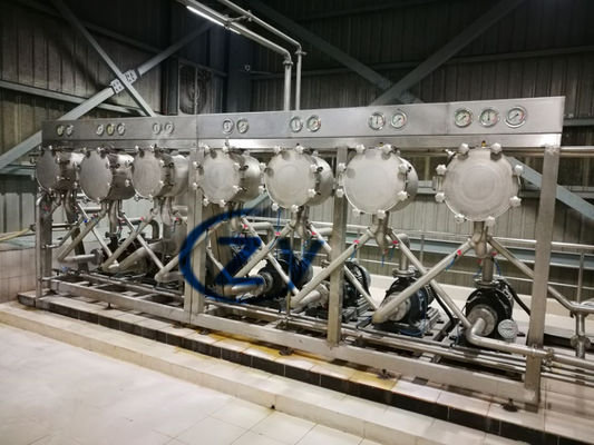 75kw نظام غسيل تكرير النشا Multicyclone Hydro Cyclone Inverter Control