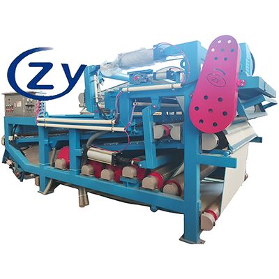 فلتر جفاف الحزام منخفض الصيانة: الحزام ذو الجودة الغذائية لعمليات جفاف النشا الآمنة