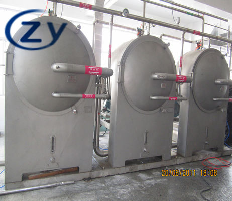CS1000 30 Kw Cassava Starch Sieve Power Centrifugal Screen 100um SS304
