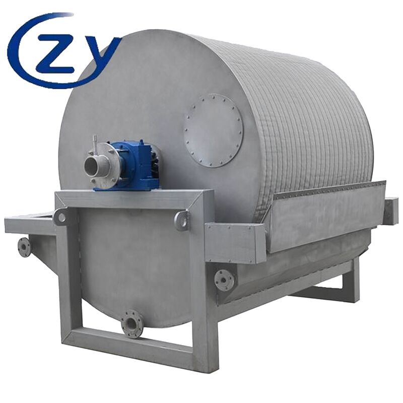 مرشح الفراغ الدوار بطبل مع محرك محرك متكامل لمصانع نشاطة البطاطس