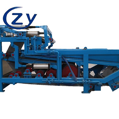 مرشح تجفيف الحزام من الجيل التالي: البثق القصي وتصريف أسطوانة الضغط للأداء المتواصل