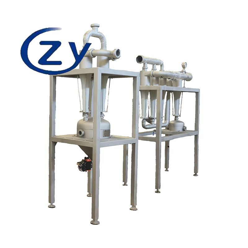 التخلص الصناعي عالية الكفاءة من النجاسات الدقيقة لخطوط معالجة الرز / نشويات الكاسافا