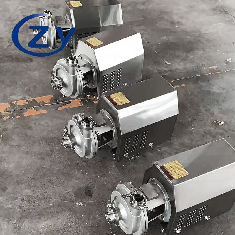 مضخة الطرد المركزي الصحية الممتازة: نقل السوائل الصحية لخطوط إنتاج النشا الصناعي