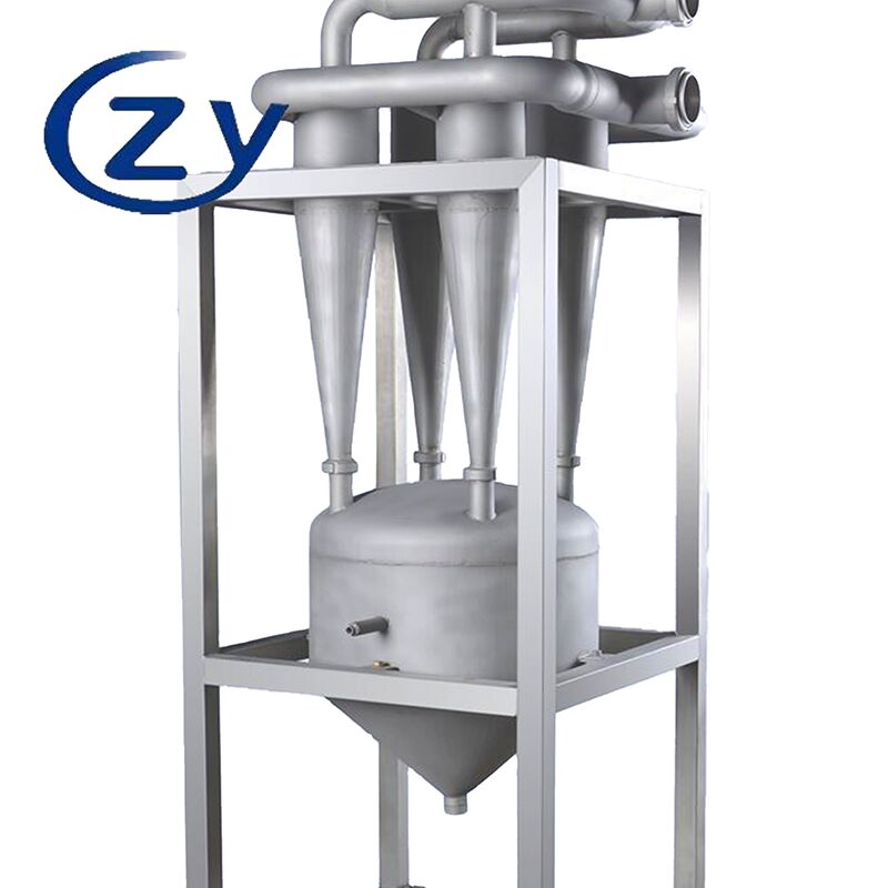 ديزاندر عالي الكفاءة الذي يتم التحكم به بواسطة PLC مثالي لفصل الشوائب الدقيقة في تصنيع النشا