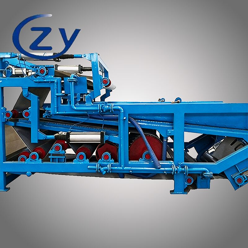 مرشح جفاف الحزام للفصل المستمر بين الصلب والسائل لألياف الكاسافا بقدرة 4 طن / ساعة وتصميم توفير الطاقة