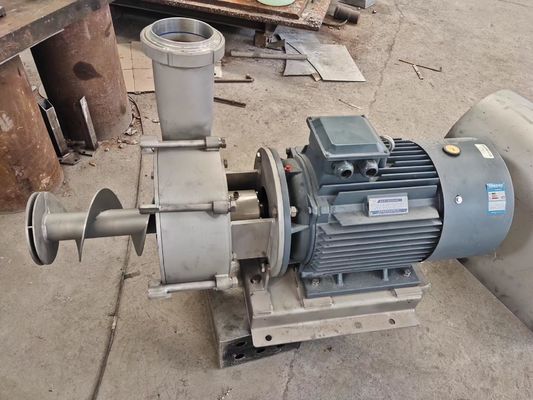 15kw مضخة برغي قصيرة لنقل الألياف الكسافا Sluryy