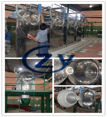 SS304 النشا المناخل 45kw معدل استخراج عالية