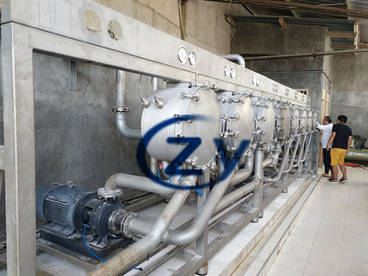 75kw Motor Starch Multicyclone Counter الحالي Washing System