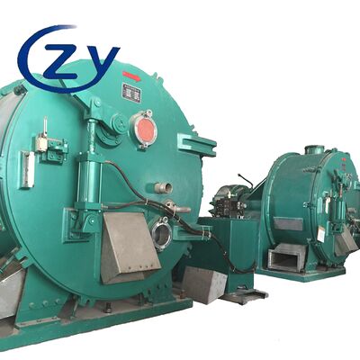 مكثف تفريغ مكشطة أفقية متينة - فصل صلب سائل فعال يعمل بمحرك & تقشير تلقائي