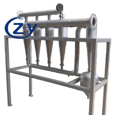 جهاز تصفية الجسيمات الدقيقة ذكي التنظيف الذاتي لمعالجة النشويات Desander Ultra-Yield للنباتات النشوية ذات الحجم الكبير