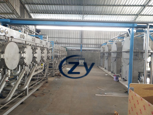 فصل الخبث 20t / H 37kw آلة نشا التابيوكا