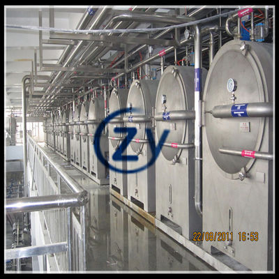 15t / H آلات تصنيع نشا الكسافا المناخل الطرد المركزي 45kw