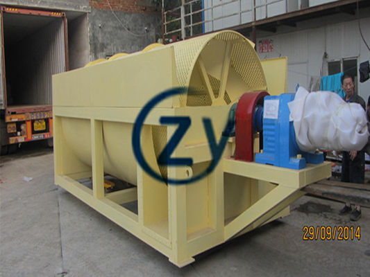آلة نشا البطاطا الحلوة 15kw Countercurrent 20t / H غسالة أسطوانة دوارة